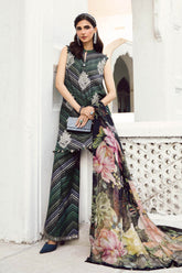 Maria.B MPrints Embroidered Cambric Unstitched 3Pc Suit