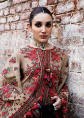Hussain Rehar - 3PC Lawn Embroidered Suit -NE-A1045