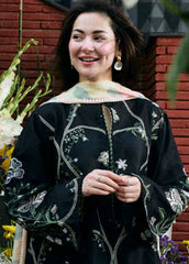 ZARA SHA JAHAN - 3PC Lawn Embroidered Suit - NE - A1051