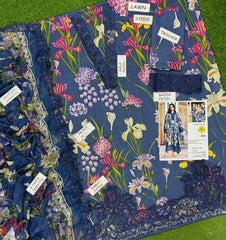 M.Prints By Maria B Embroidered Cambric Suits Unstitched 3 Piece
