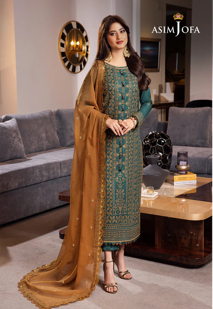 ASIM JOFA 3PC EMBROIDERED | NOORELLE STYLE