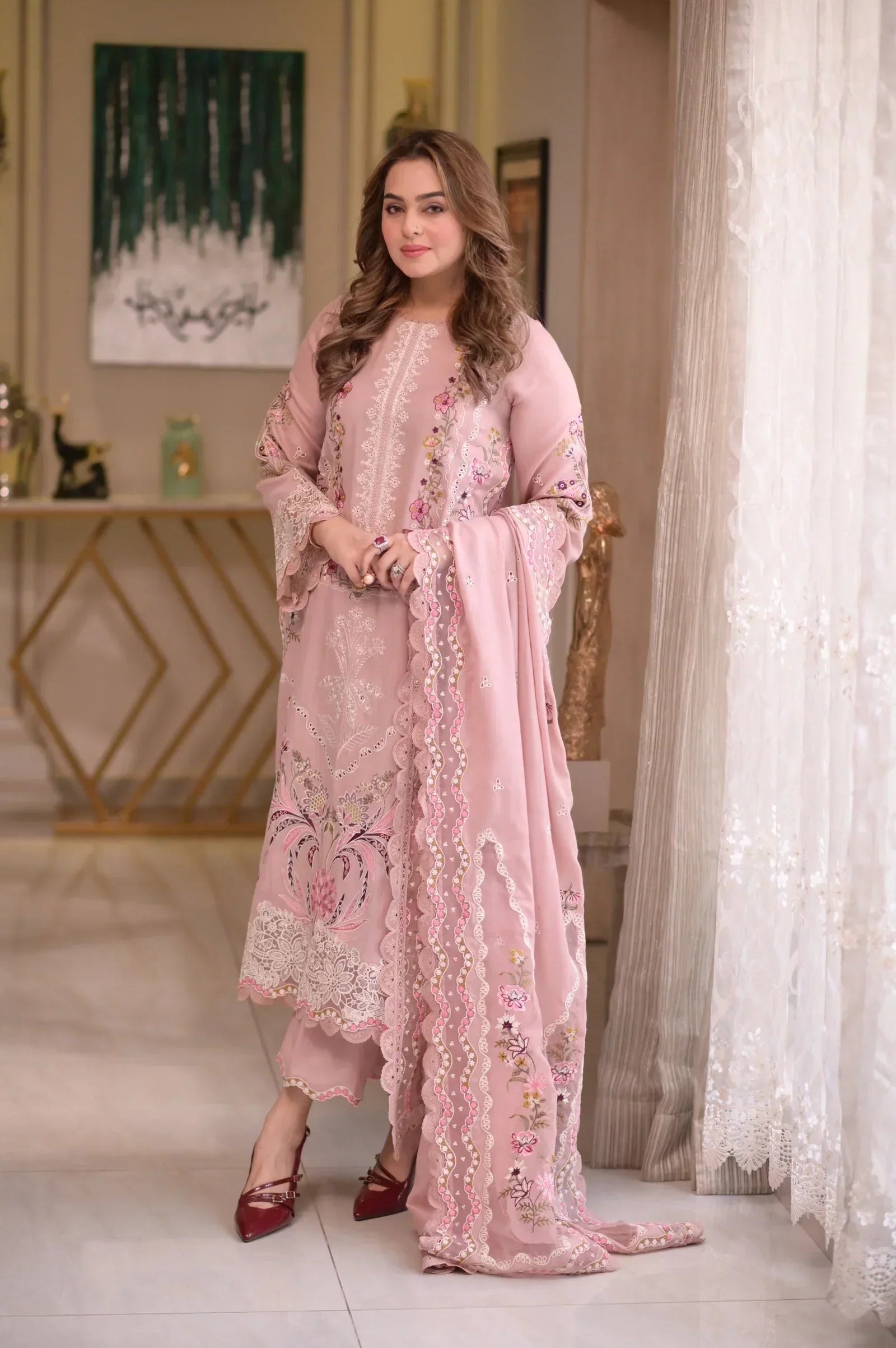 Aneela's 3PC lawn dress