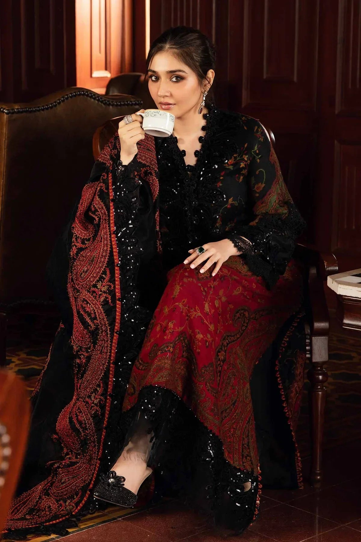 Maria B - UNSTITCHED 3PC LAWN EMBROIDERED