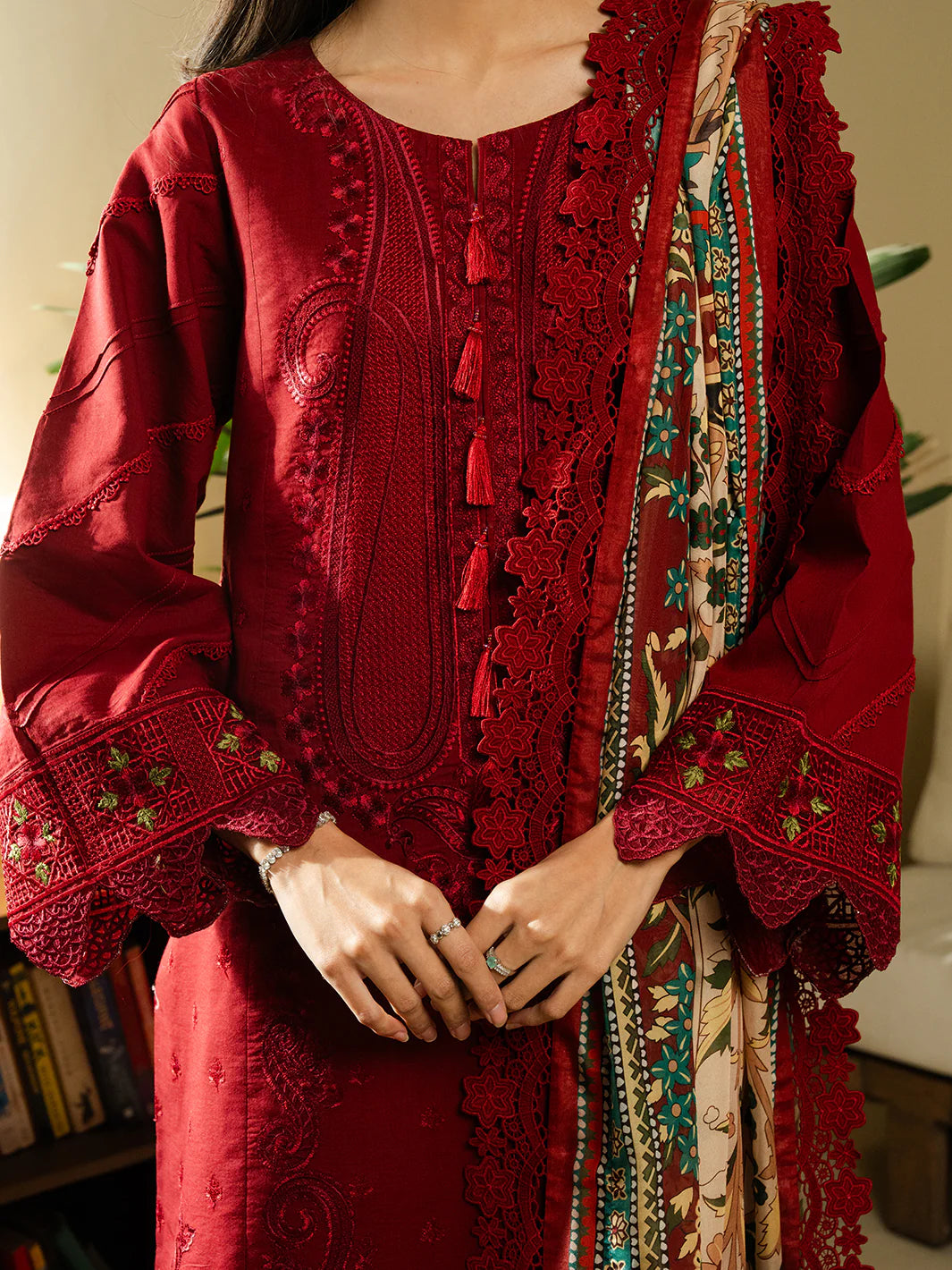 NOORELLE ARTIL - 3PC LUXURY LAWN EMBROIDERY AIRJET LAWN - BN 1226