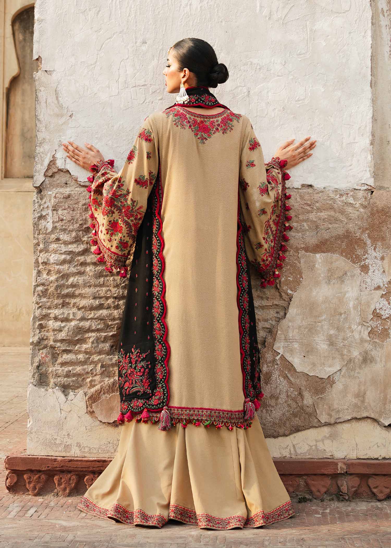 Hussain Rehar - 3PC Lawn Embroidered Suit -NE-A1045