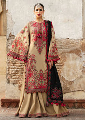 Hussain Rehar - 3PC Lawn Embroidered Suit -NE-A1045