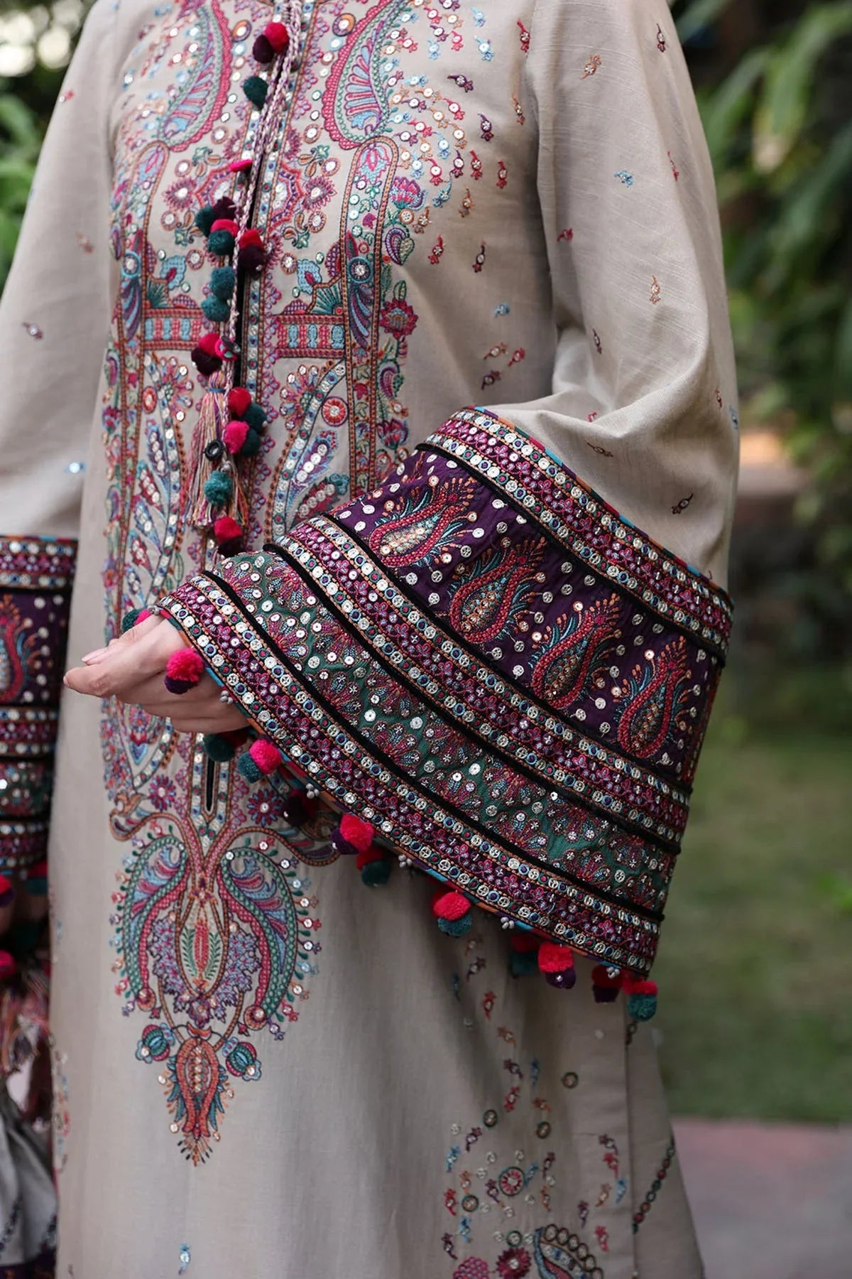 JAZMIN - 3PC Lawn Embroidered Suit - NE - A1050