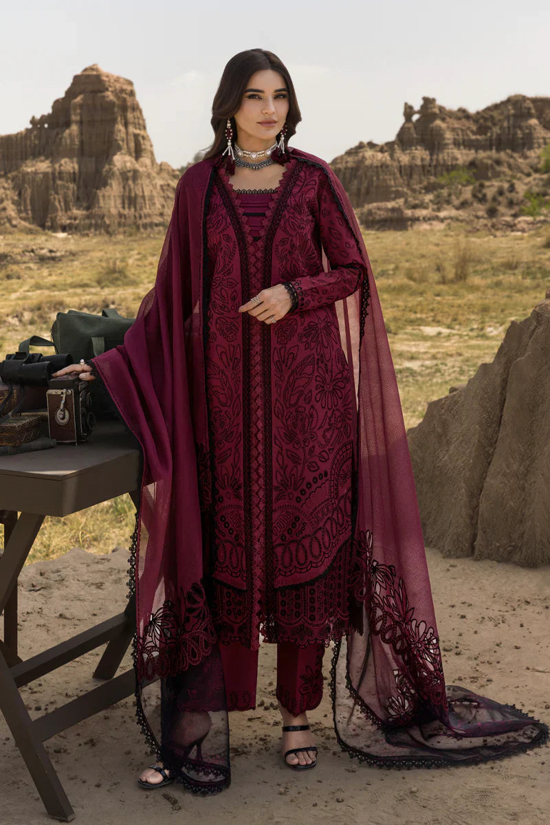 RANG RASIYA - 3PC Lawn Embroidered Suit - NE - A1052