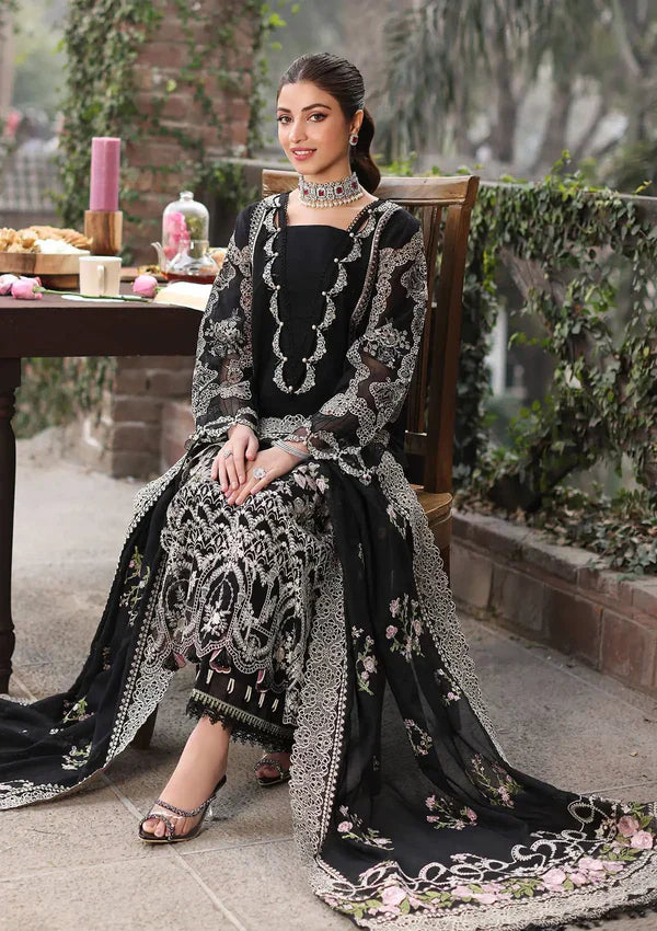KAHF- 3PC Lawn Embroidered Suit - NE -A1055