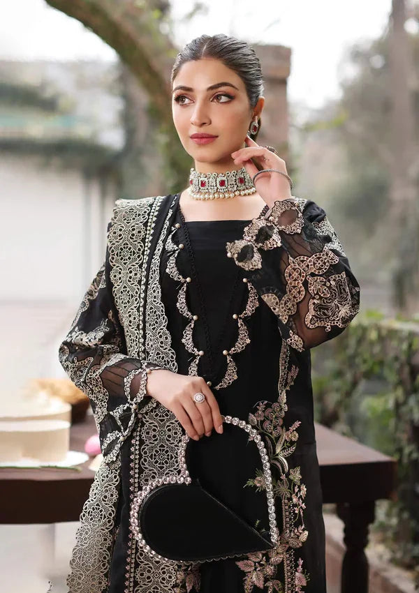 KAHF- 3PC Lawn Embroidered Suit - NE -A1055