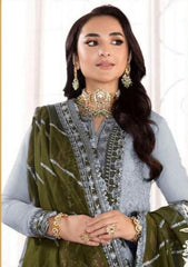 AJSM-40 EMBROIDERED CHIFFON 3 PCS
