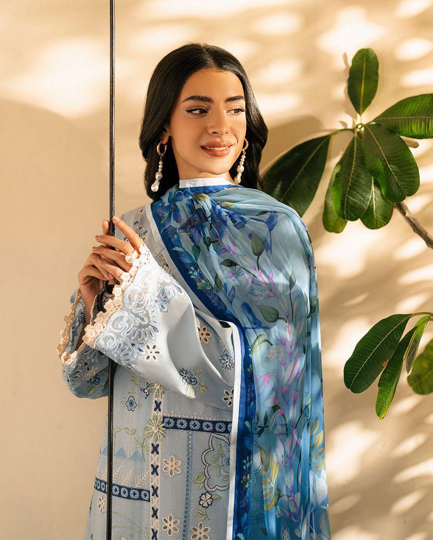 NOORELLE ARTIL - 3PC LUXURY LAWN EMBROIDERY - AIRJET LAWN - BN 1200