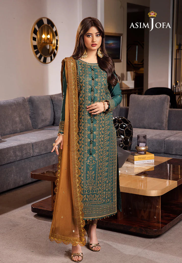 ASIM JOFA - LUXURY EMBROIDERED AIRJET LAWN