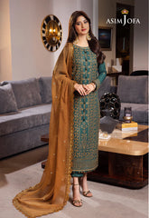 ASIM JOFA - LUXURY EMBROIDERED AIRJET LAWN